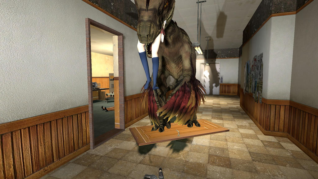 Office Raptor by Ranger-Gerald on DeviantArt