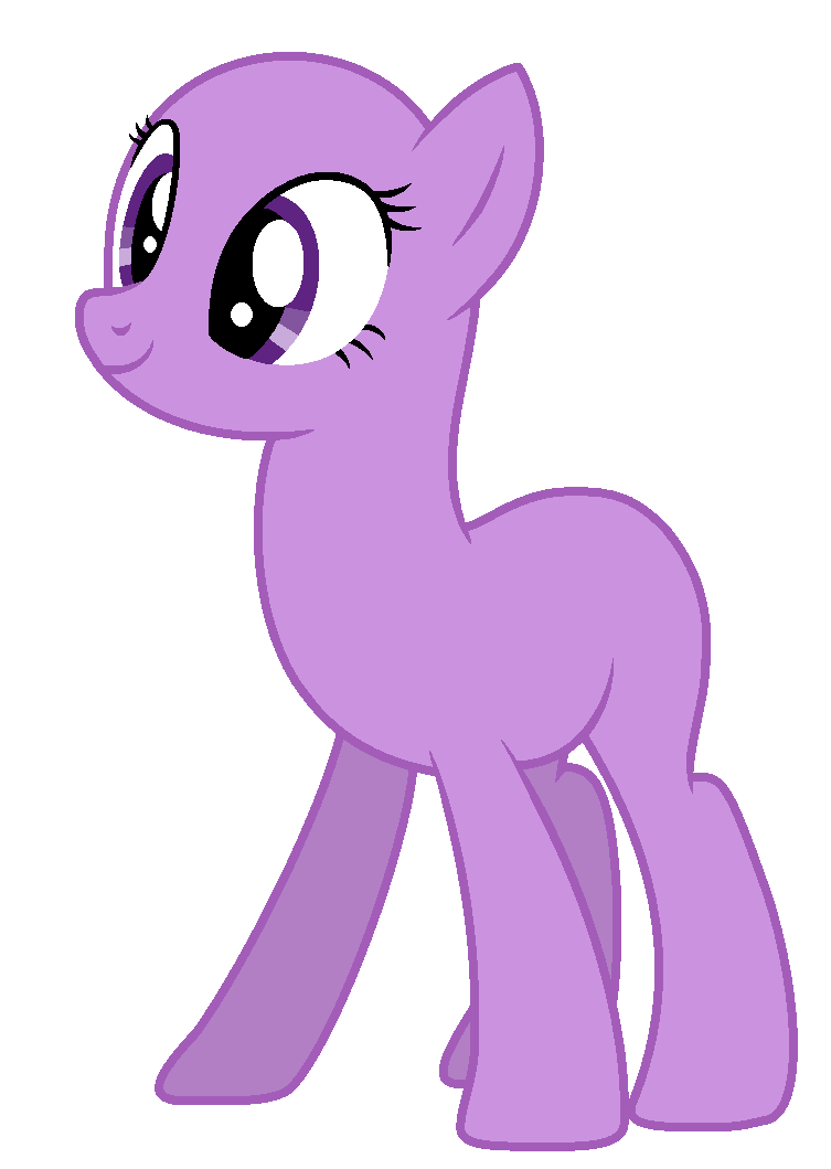 Mlp Base Color Guide 9 MLP Base 9 by CamomileBases on DeviantArt