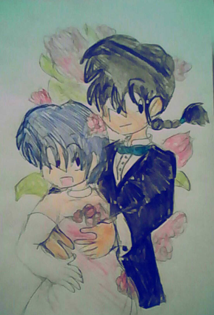 Akane Drawing Ranma Ranma and Akane Manga Redraw by OreozFox on DeviantArt