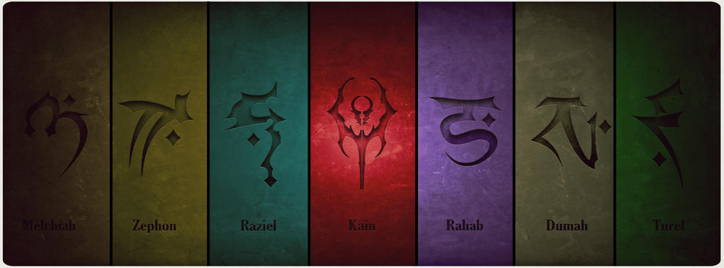 Сверхъестественное метки. Legacy of Kain символы. Soul Reaver знаки кланов. Legacy of Kain знаки кланов. Legacy of Kain Soul Reaver эмблемы.