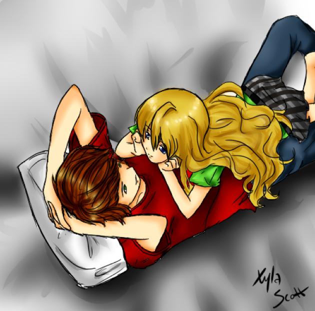 Random Anime Couple by Xylerz on DeviantArt Random Anime Couple by Xylerz on DeviantArt