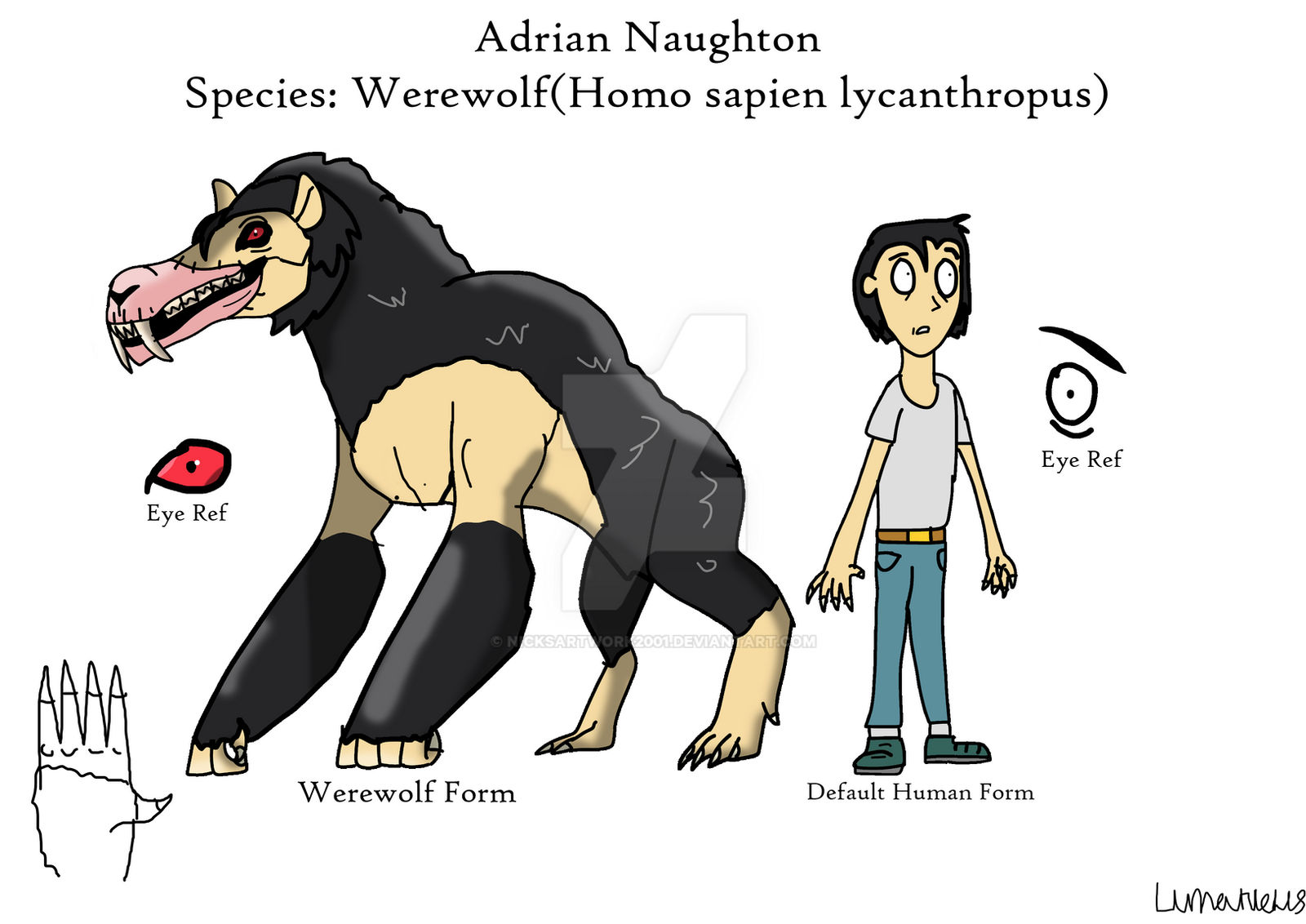 Homomorph Adrian Naughton (2023) by NicksArtwork2001 on DeviantArt