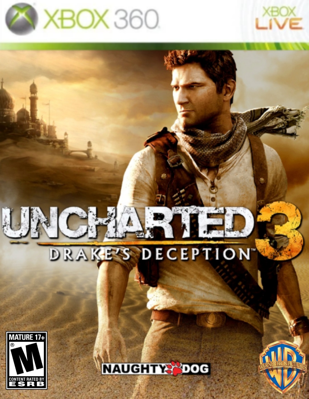 Uncharted 3: Quest for Eden PlayStation 3 Box Art Cover by GesDesign