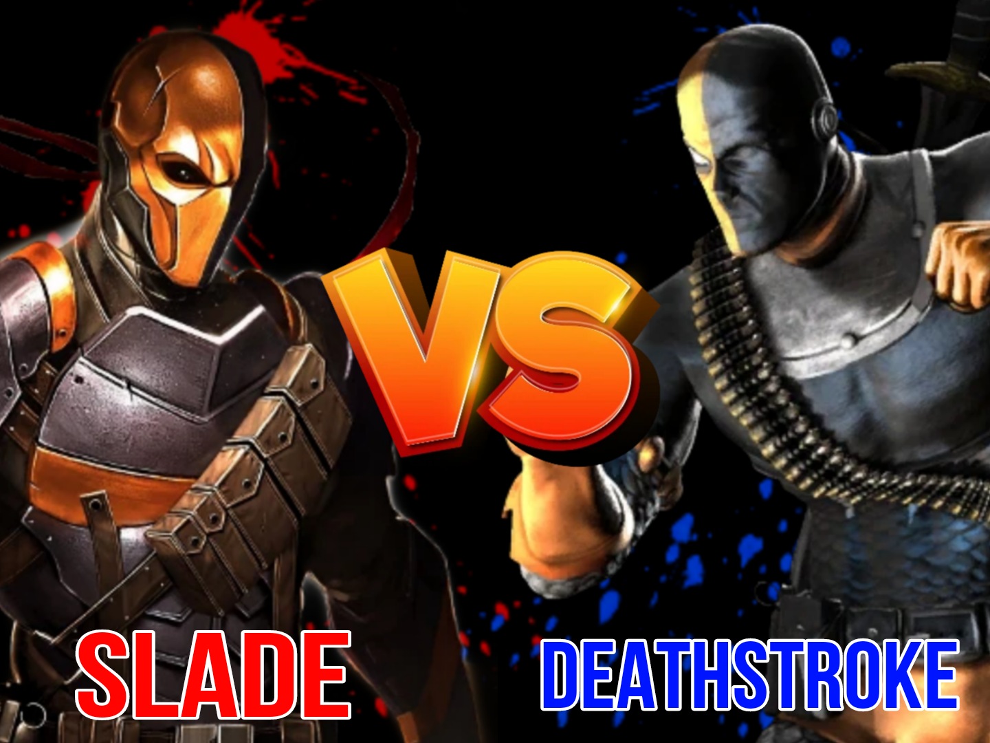 Ed Slade Slade VS Deathstroke by RuthlessGuide1468 on DeviantArt