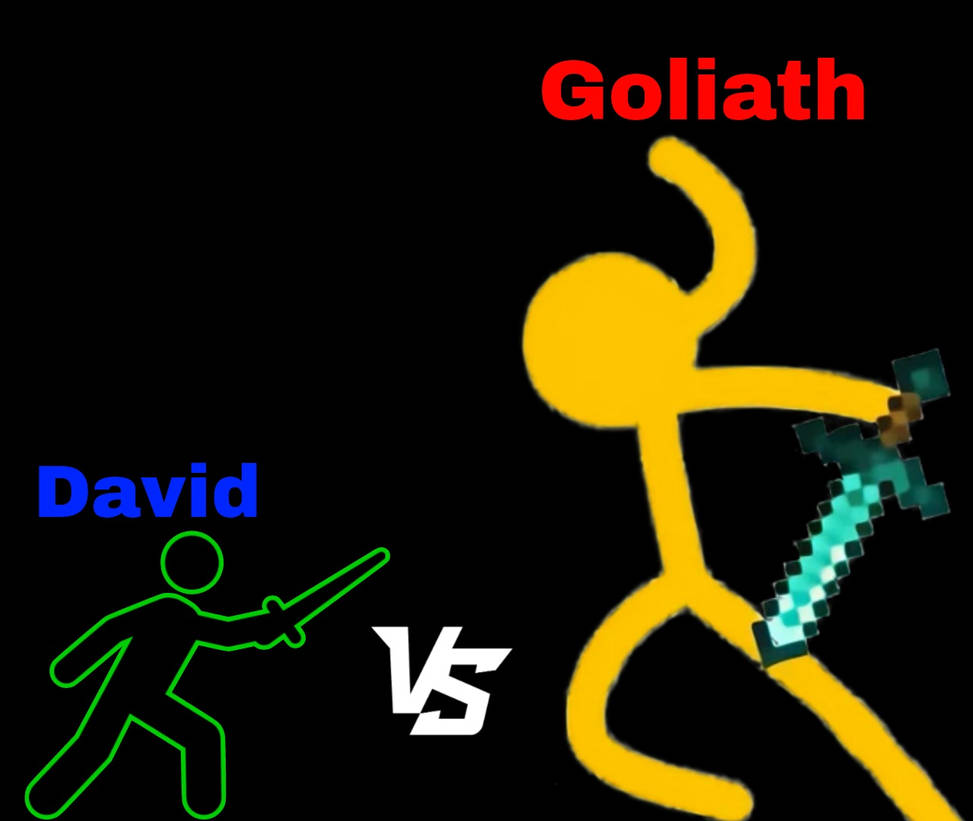 David VS Goliath by RuthlessGuide1468 on DeviantArt