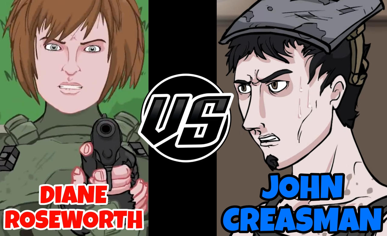 Roseworth Diane Roseworth vs. John Creasman by RuthlessGuide1468 on DeviantArt