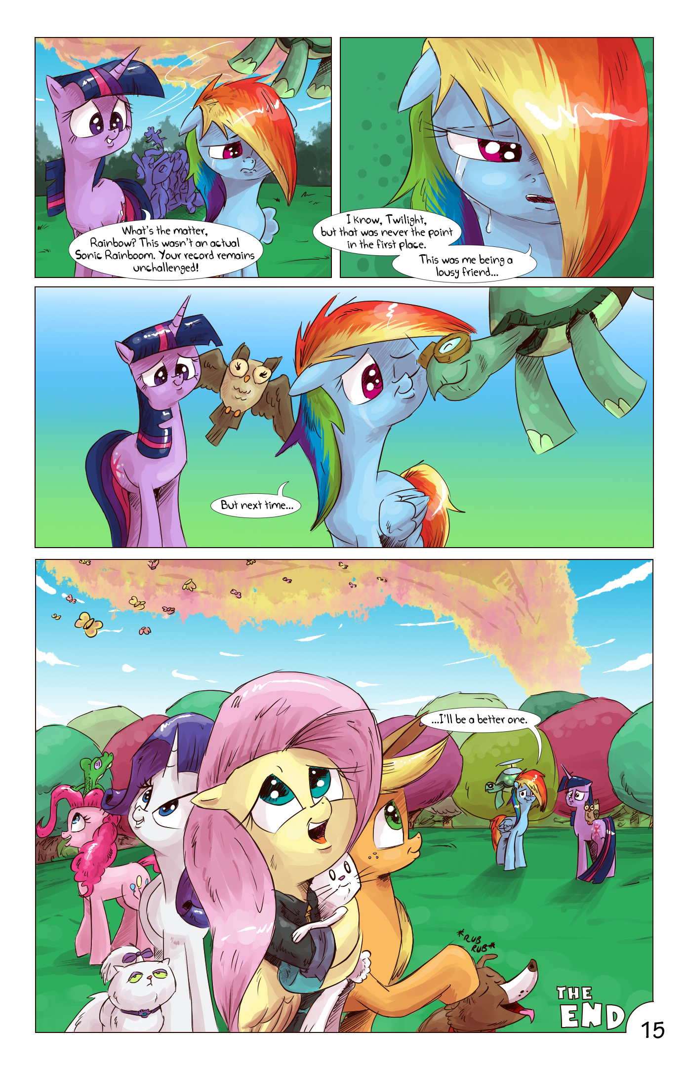 Angelic Flutterboom chapterIII page15 ( last )