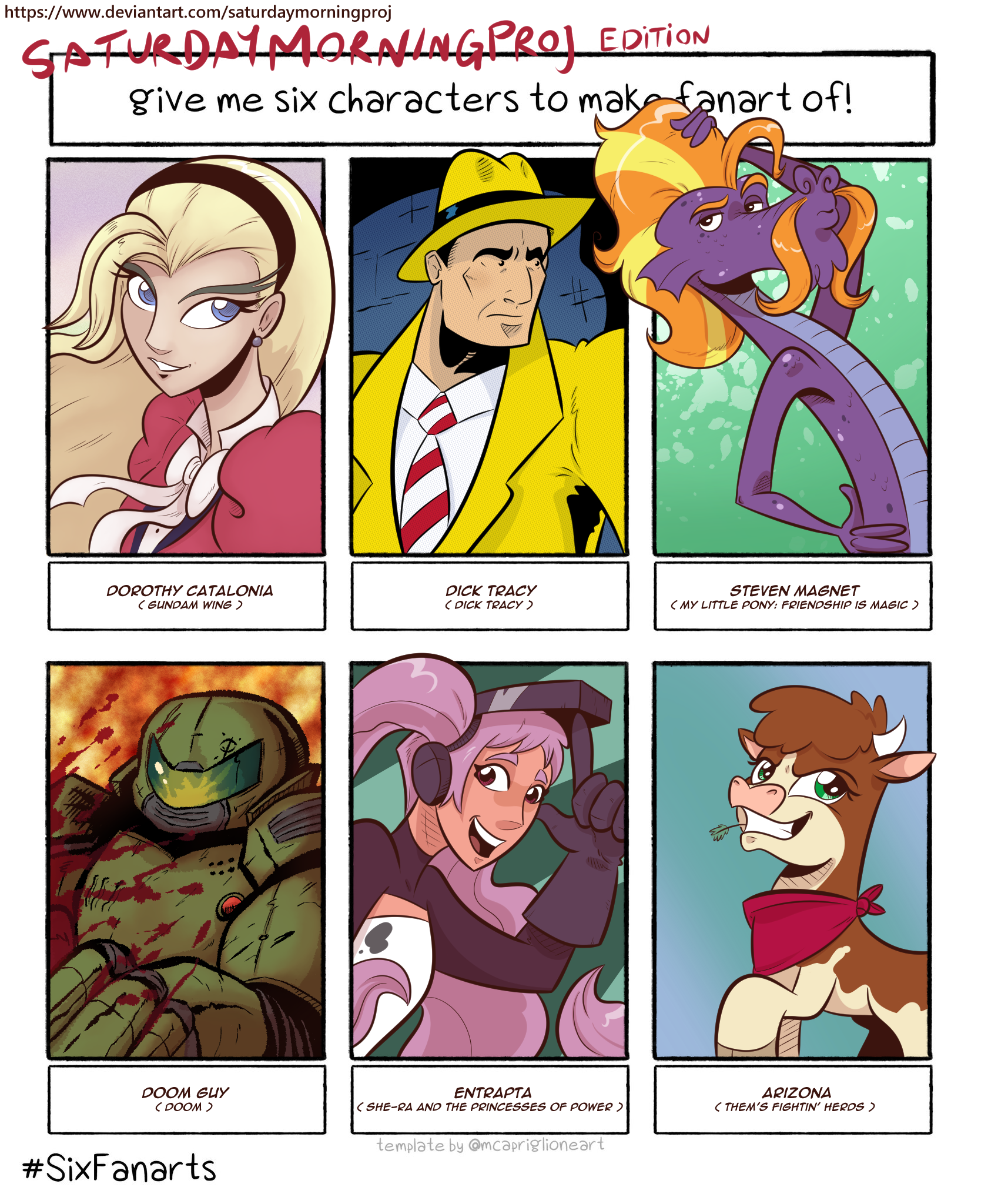 MBTI 6 Character Challenge by heliolumi on DeviantArt