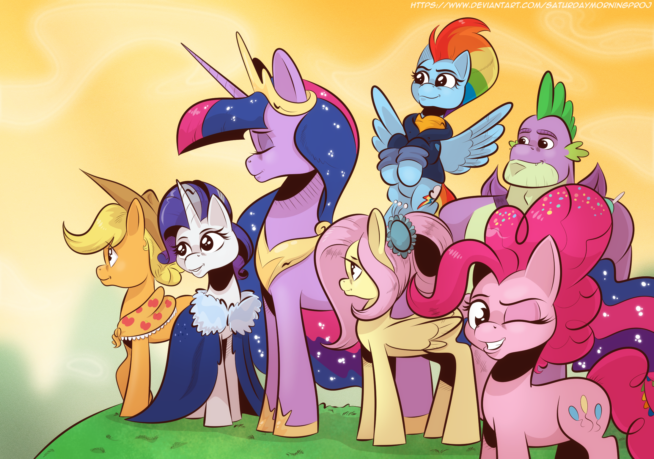 Mlp Retcon Deviantart The End by saturdaymorningproj on DeviantArt