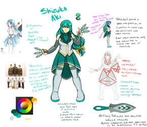 PMAM - Shizuka Aki design notes