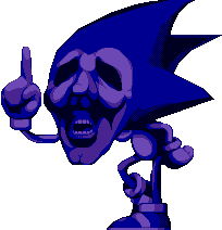 Majin sonic pixel art