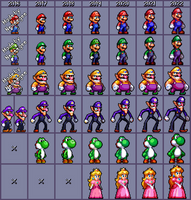 Super Mario Coalition: Sprite Evolution
