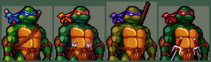 TMNT: Urban Guardians - Art-style Proof of Concept