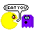 Pacman eat Ghost