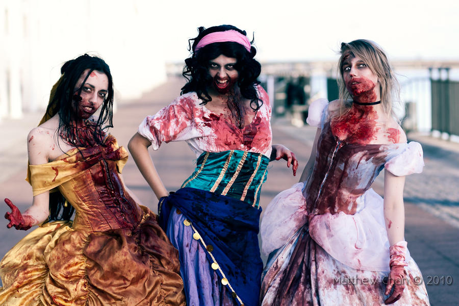 Zombie Princesses by Blasteh