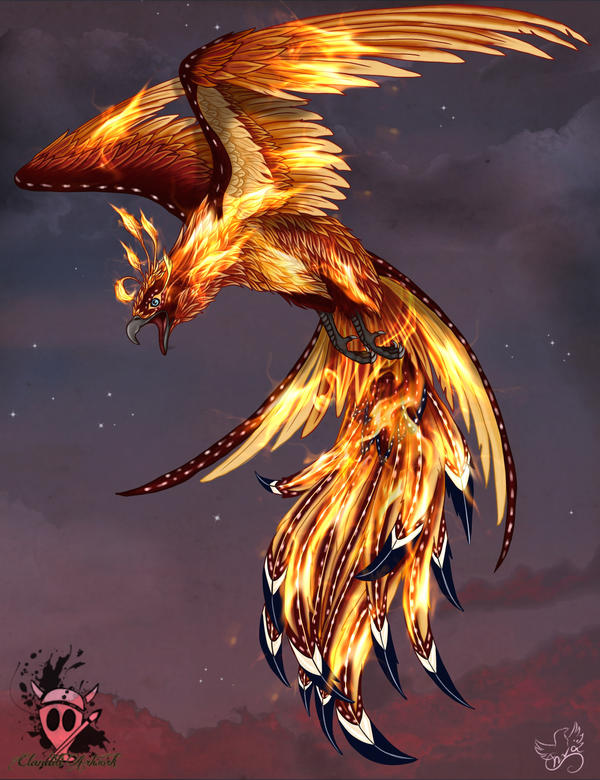 Phoenix fire by NidfaringArt on DeviantArt