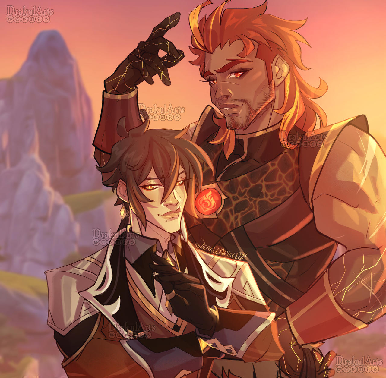 Genshin OC Cyrus X Zhongli By DrakulArts On DeviantArt genshin-oc-cyrus-x-zhongli-by-drakularts-on-deviantart