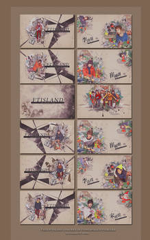 TAKE FTISLAND CONCERT IN TAIWAN NAME CARDS SET