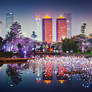 The bright colors of China
