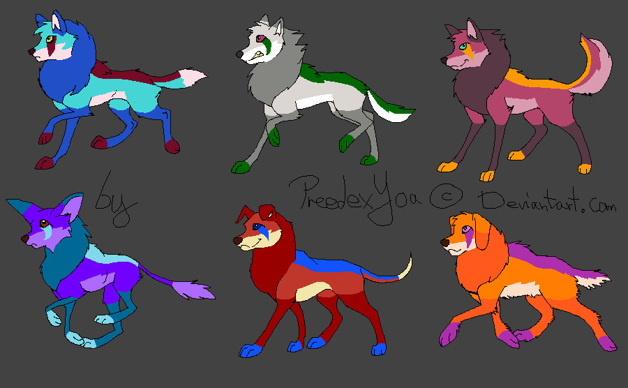 Dog adoptables 2 points (2/6 OPEN)