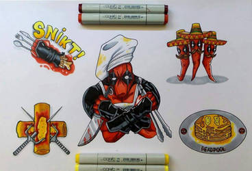 Chef Deadpool Flash Sheet