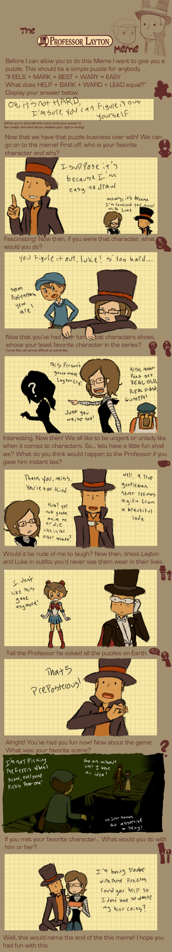 Professor Layton Meme