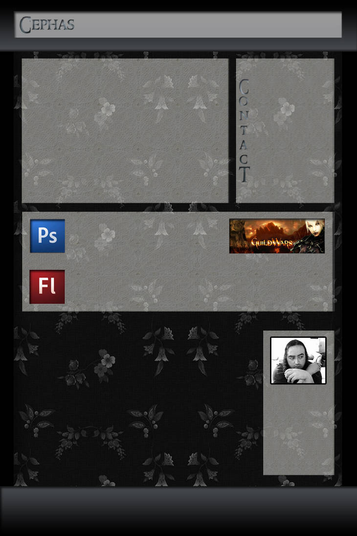 Black layout by Cephar0th on DeviantArt
