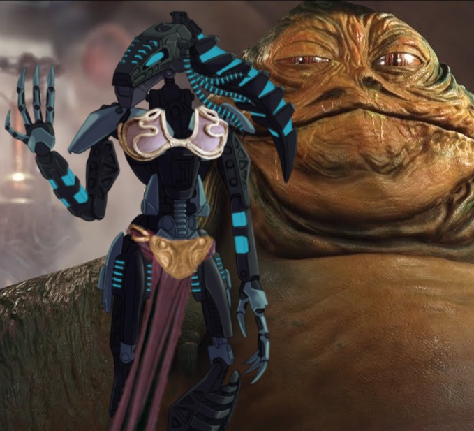 Jabba's New Slave Girl by JabbaLovesMPauling on DeviantArt