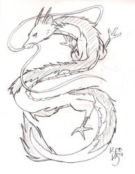 Haku from 'Spirited Away'