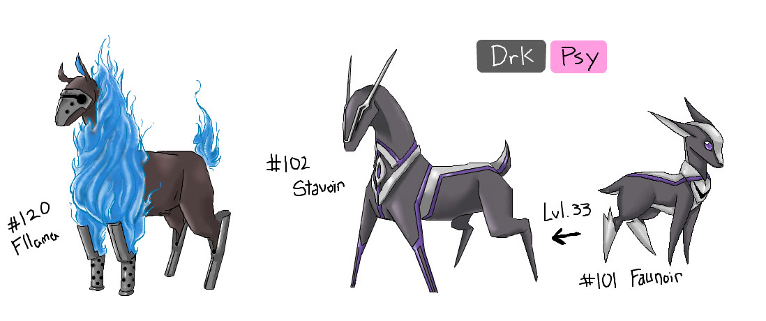 Fakemon: Four Legged and FABU