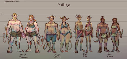 Fantasy Races: [3/4] Halflings