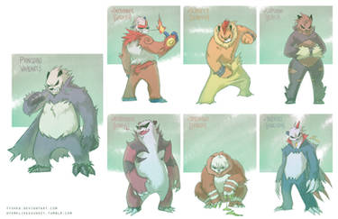 Pangoro Variants