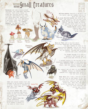 Northern Bestiary: Small Creatures