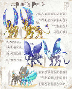 Southern Bestiary: Primary Mounts