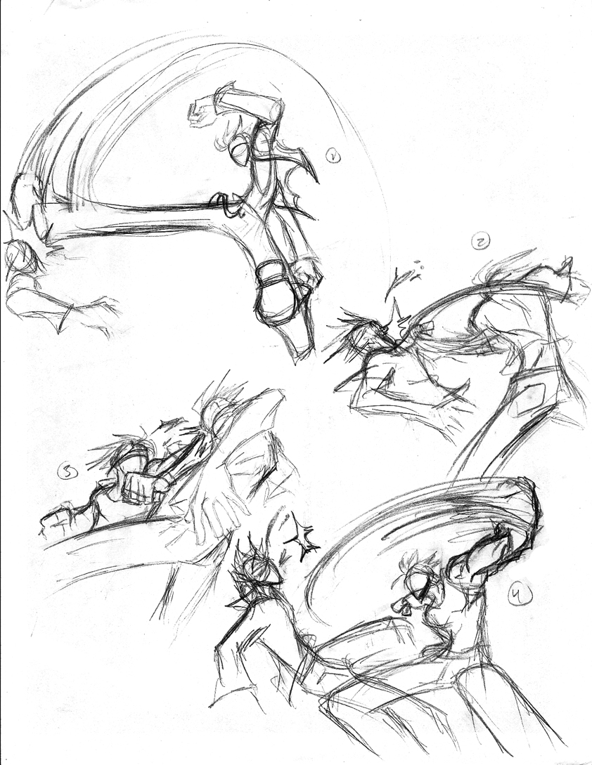 Anime Action Scenes : How to Draw Manga Action Poses Step by Step Lesson -  How to Draw Step by Step Drawing Tutorials