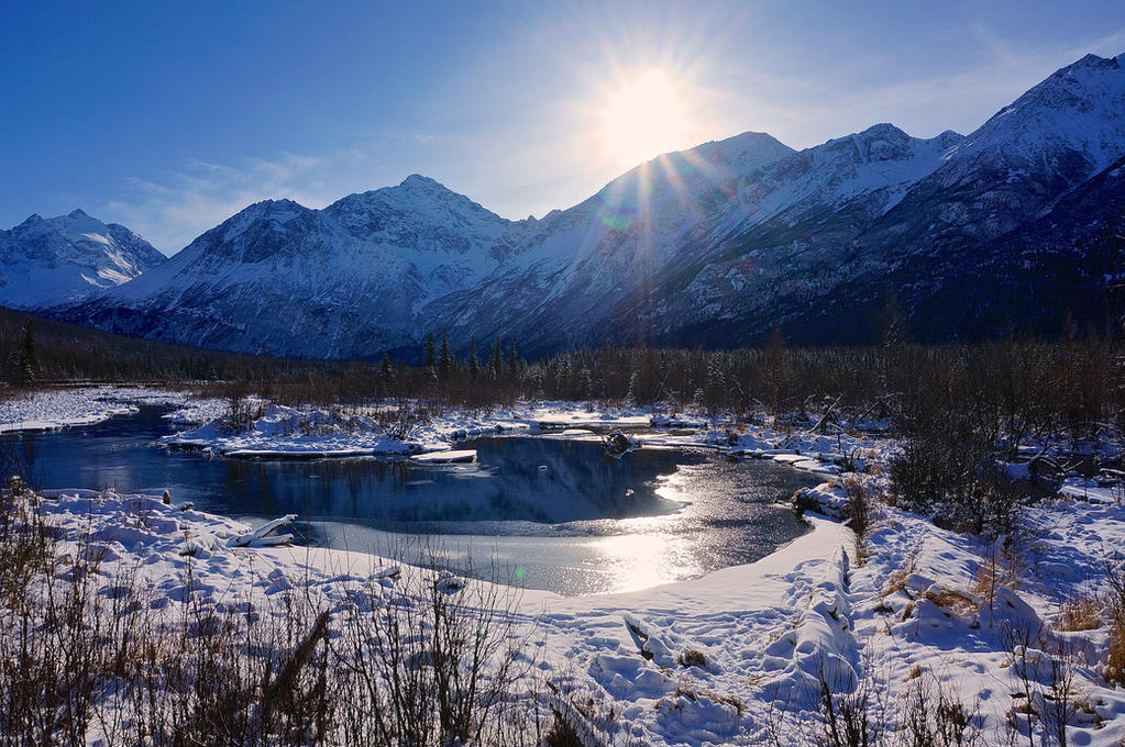 Chugach in the Sun