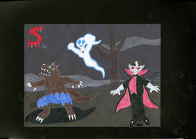 Scaredron Poster First Half