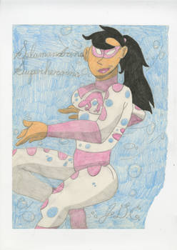 Salamandrine Superheroine