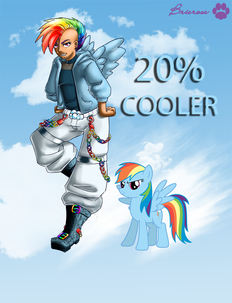 20 percent COOLER Rainbow Dash