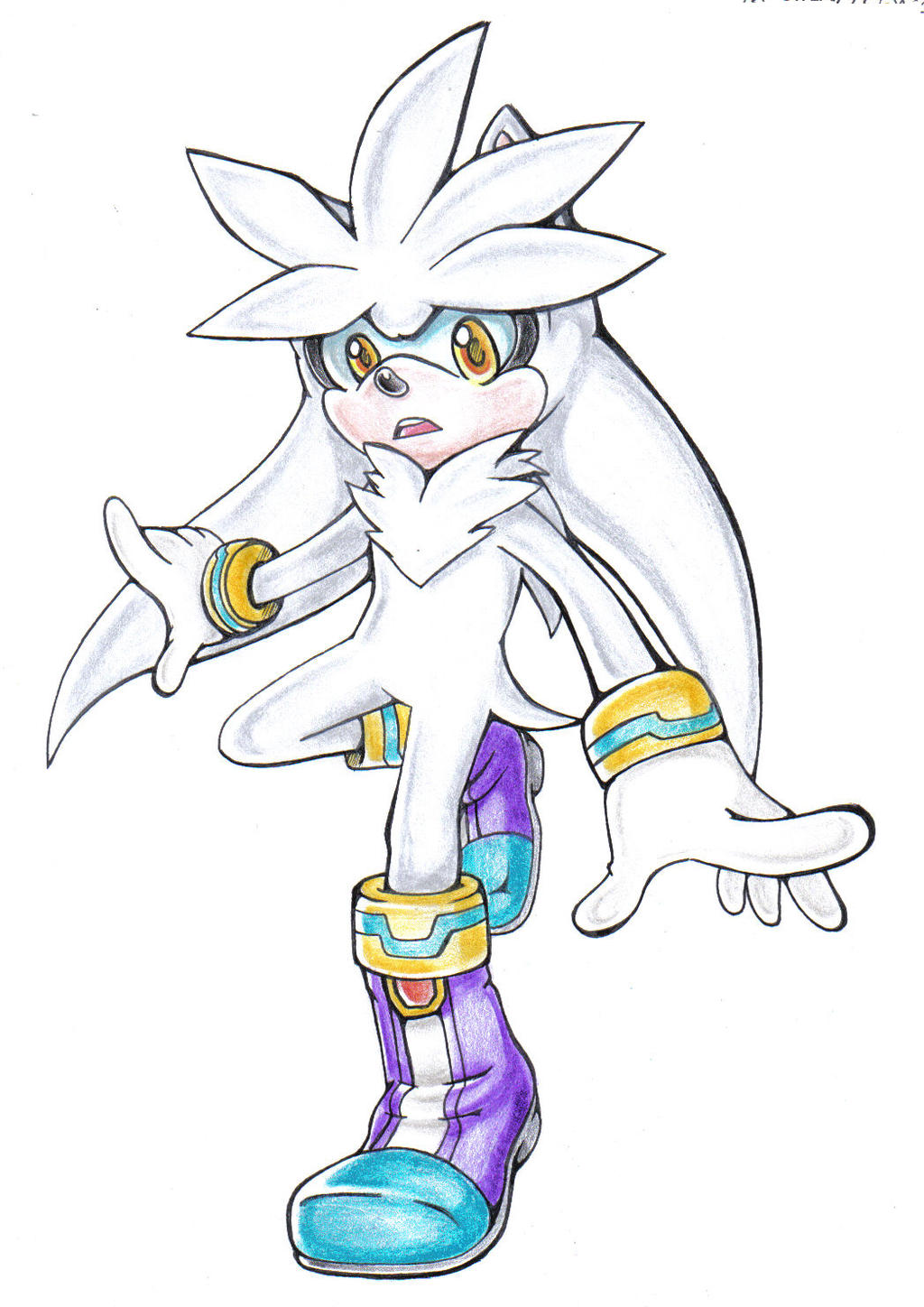 photo Adorable Silver The Hedgehog Fan Art deviantart