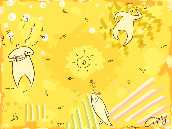 Sun +Threemen series+ by hellgus