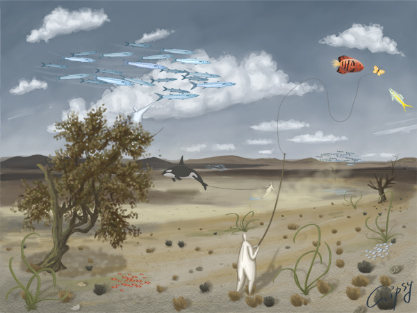 Flying fish by hellgus