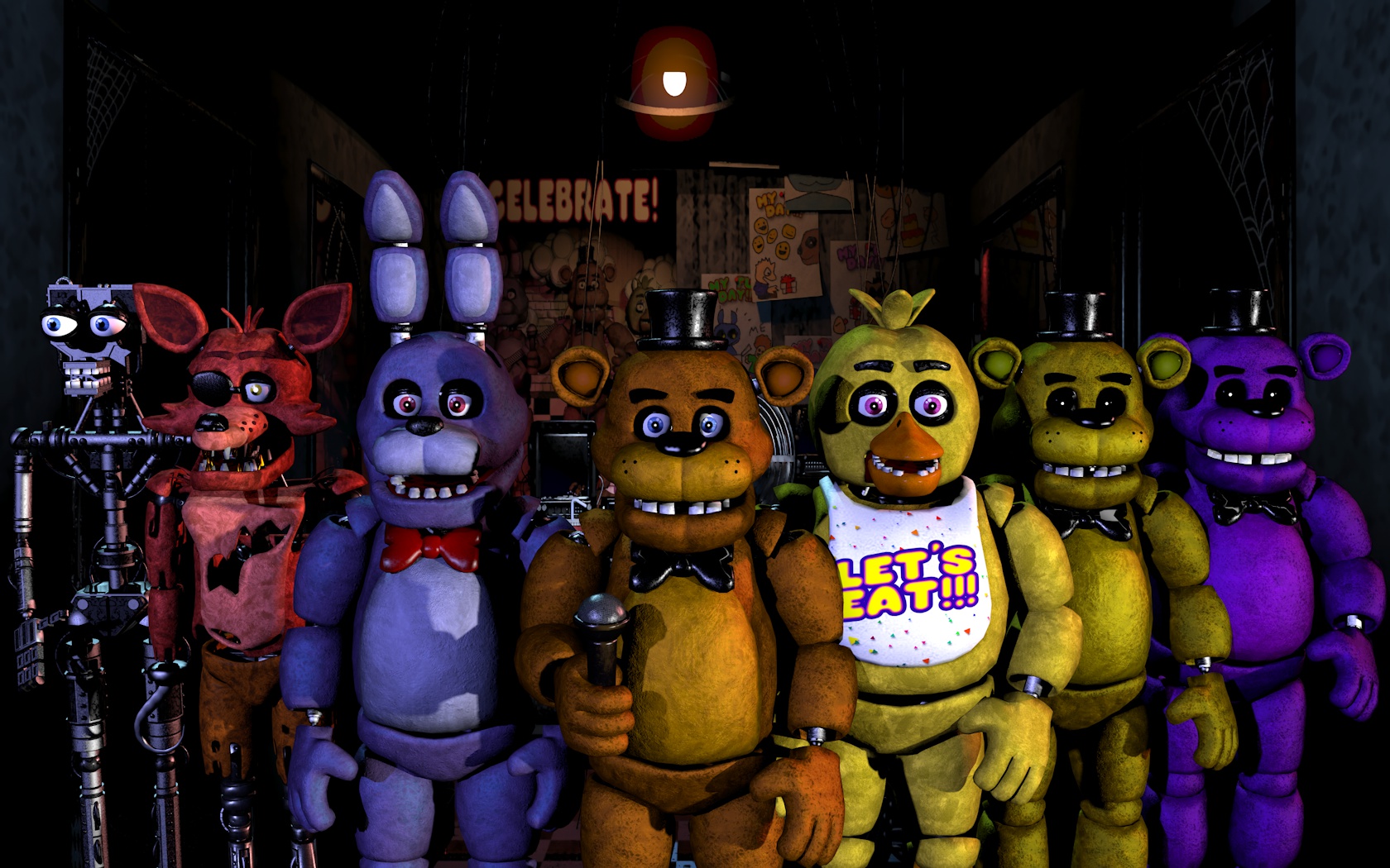 Fredbear And Friends by fernandiux2018 on DeviantArt