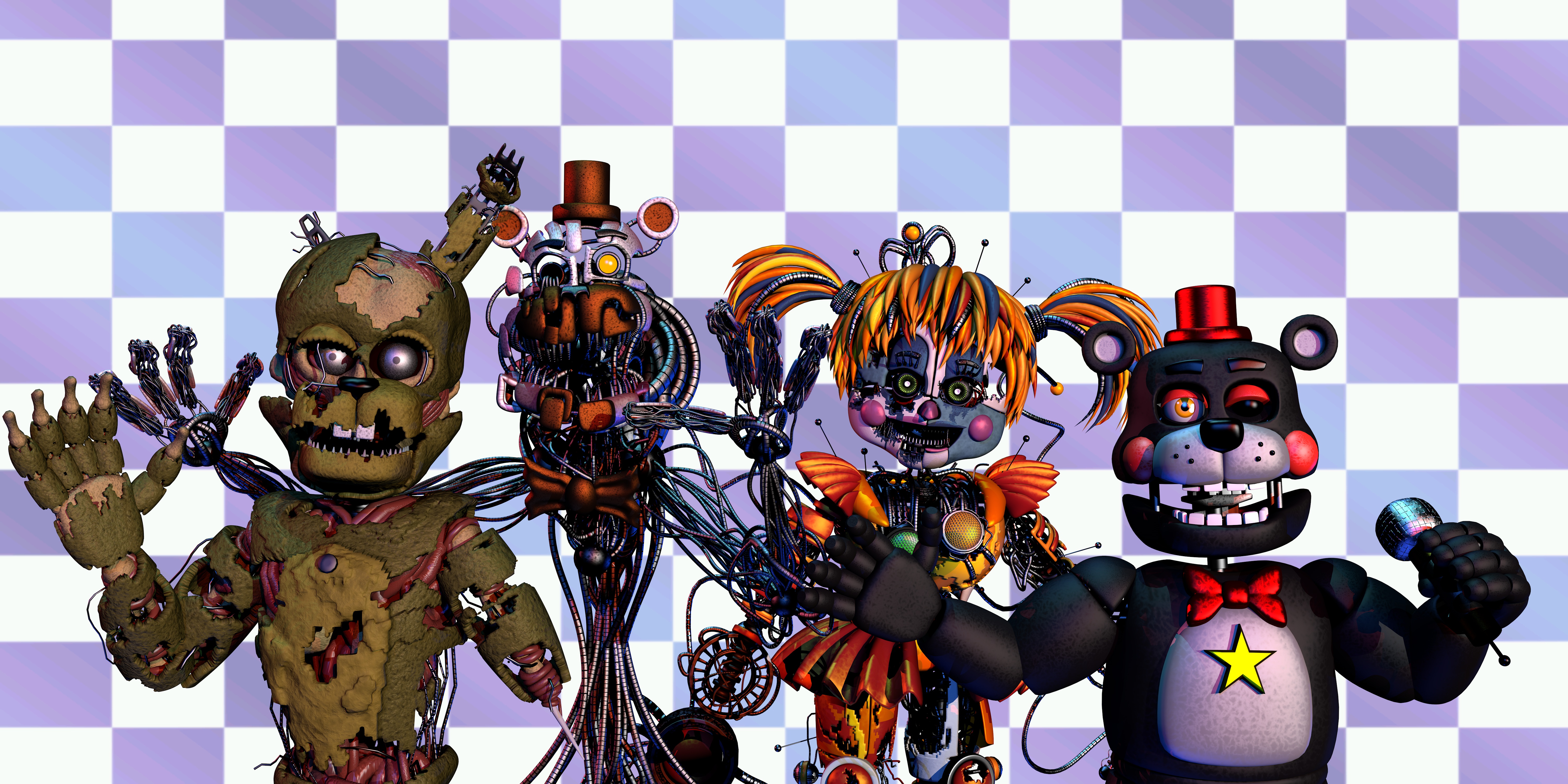 Molten Freddy (FNAF C4D) by MoisoGS on DeviantArt