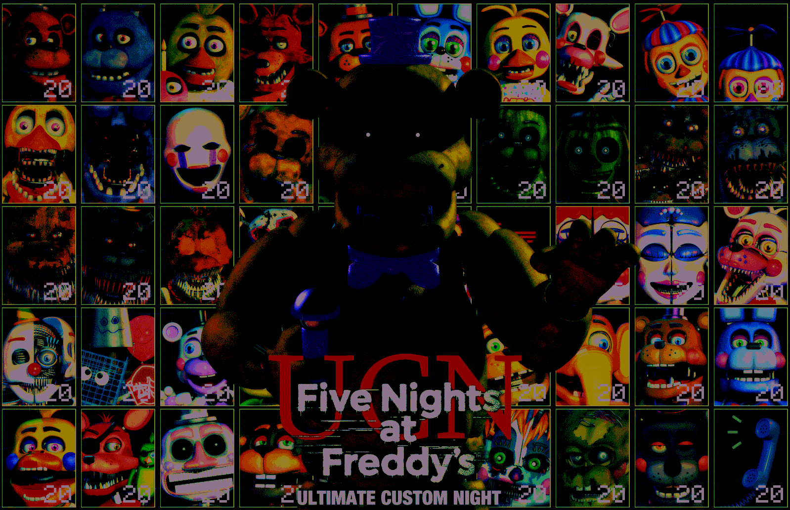 My Account's Custom FNaF Map by FNAFNeonAnimatronics on DeviantArt