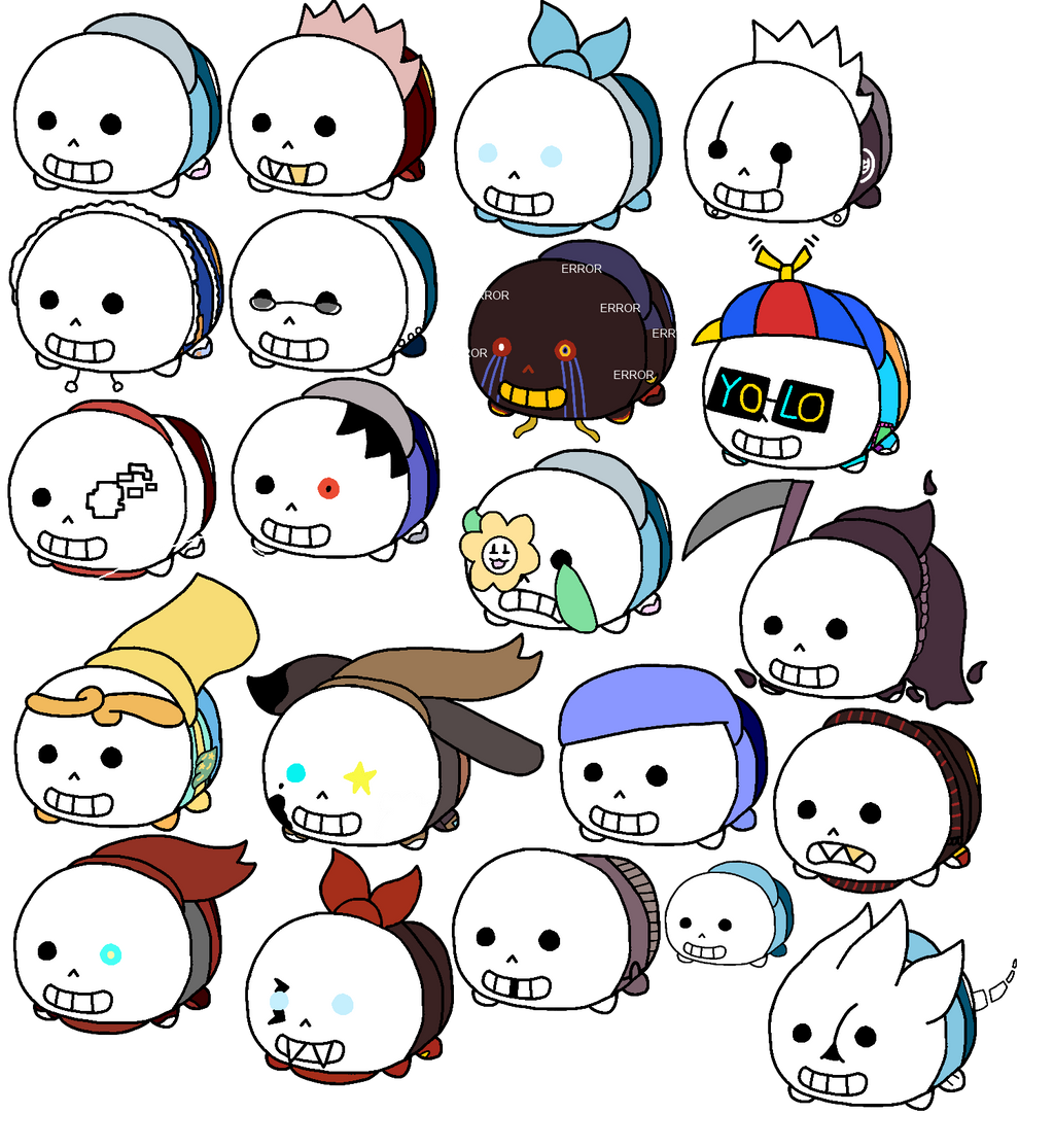 Undertale Sans Au Tsum Tsum By Demonicwolfgirl1 On Deviantart