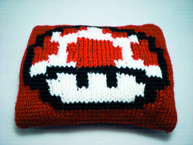 Toad Kinopio cushion