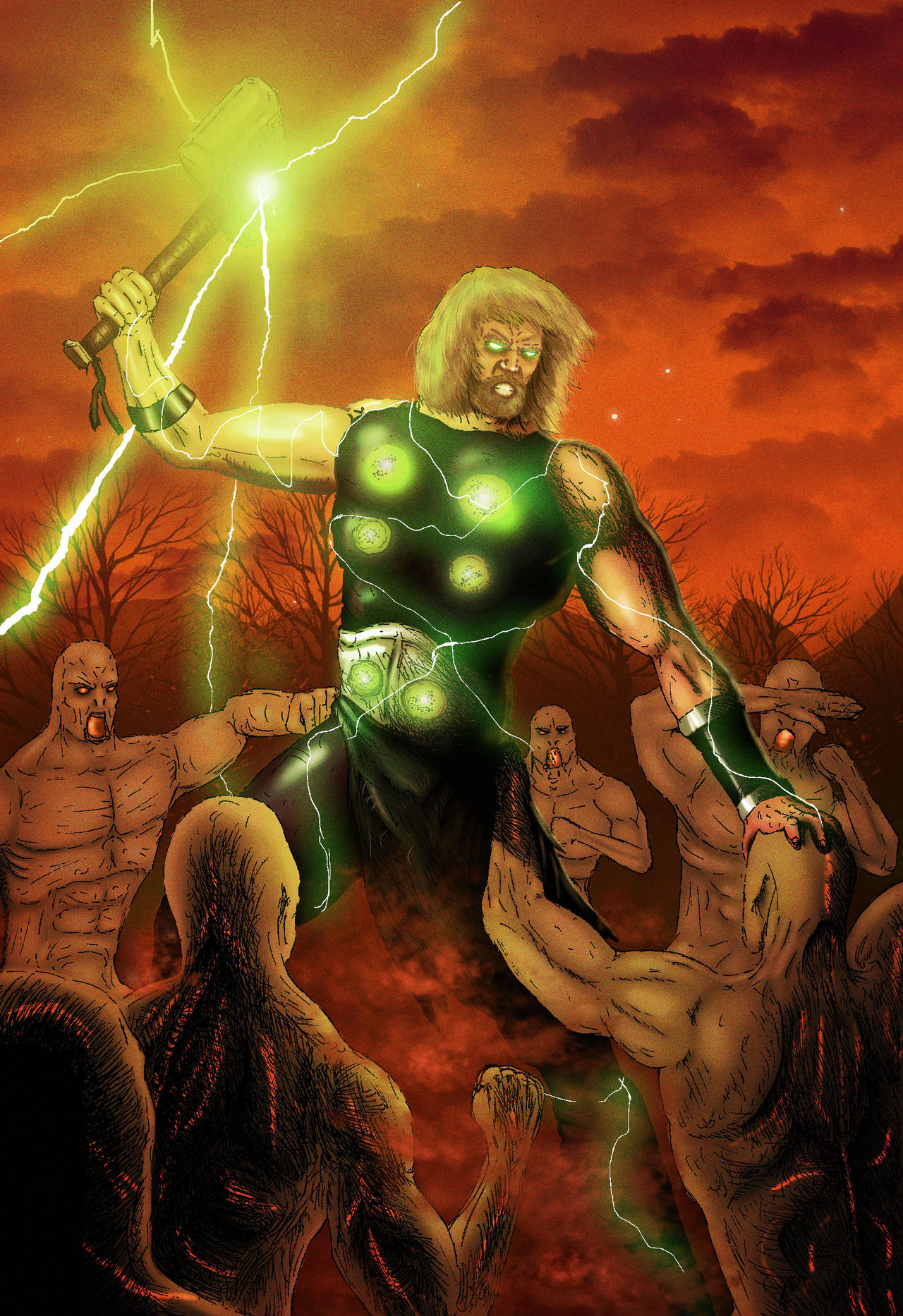 Thor's Rage by manucostales99 on DeviantArt