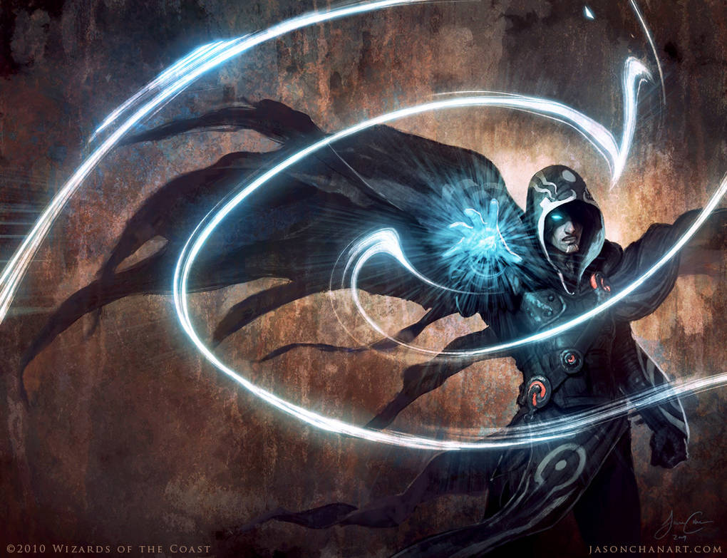 MTG jace cover by JasonChanArt