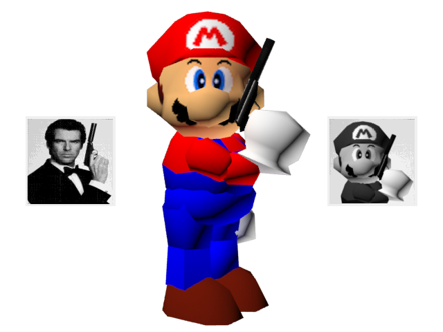 GoldenEye With Mario Characters v3.17 file - ModDB